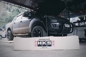 Ford Ranger T6 Hks Exhaust Carbon Fibre Tip I Uk Supplied